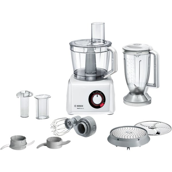 Bosch MC812W501 Food Processor Multitalent 8 1000 W Bianco-image