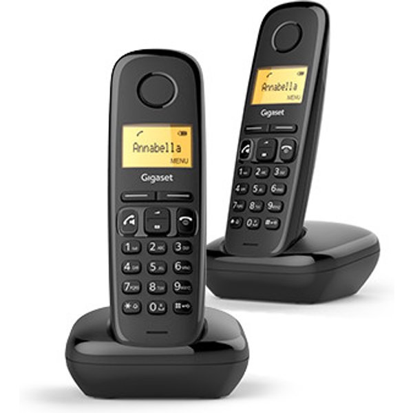 Gigaset Wireless Phone A270 DUO Black (L36852-H2812-D201)-image