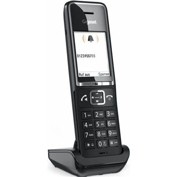 Cordless Siemens Gigaset Comfort 550 Black CON Vivavoce E Presa Cuffie-image