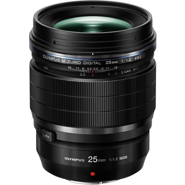 Olympus M.Zuiko Digital ED 25 Mm 1:1.2 PRO Milc Nero-image