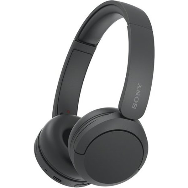 Sony Cuffie Bluetooth Wireless WH-CH520 - Durata Della Batteria Fino A 50 Ore Con Ricarica Rapida, Stile On-Ear - Nero-image