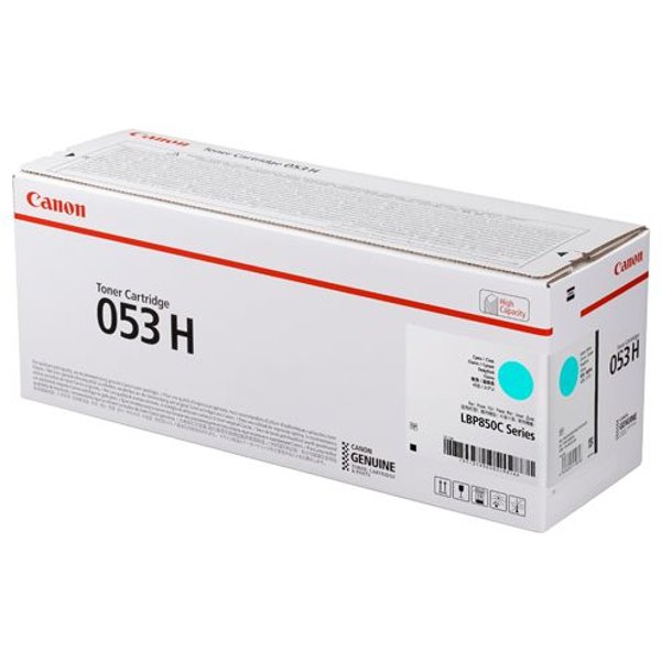 Canon 053 H Cartuccia Toner 1 Pz Originale Ciano-image