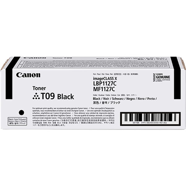 Canon Toner T09 BK Cartuccia Toner 1 Pz Originale Nero-image