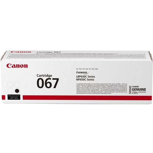 Canon 067 Cartuccia Toner 1 Pz Originale Nero-image