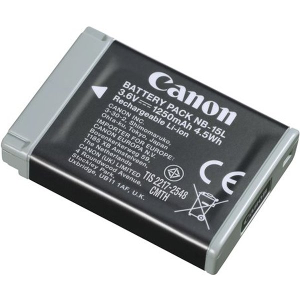 Batteria Fotocamera Canon 7445C001 NB 15L-image