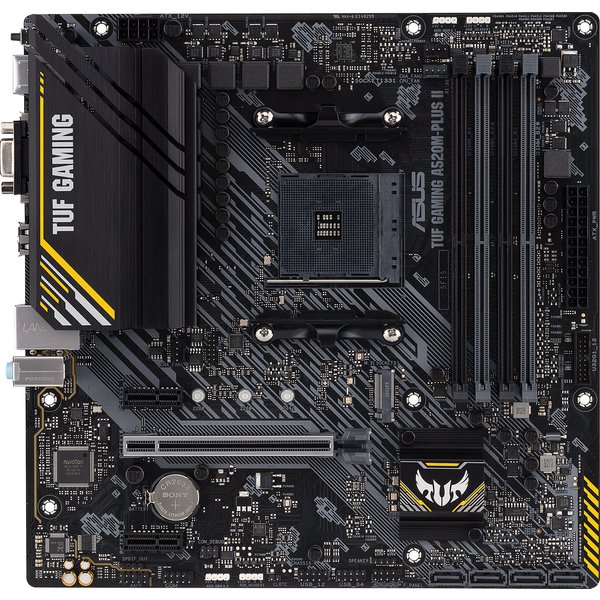 Asus TUF Gaming A520M-PLUS II AMD A520 Socket AM4 Micro ATX-image