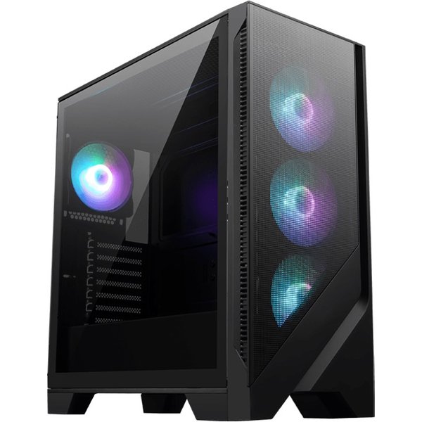 MSI MAG Forge 320R Airflow Micro Tower Nero, Trasparente-image