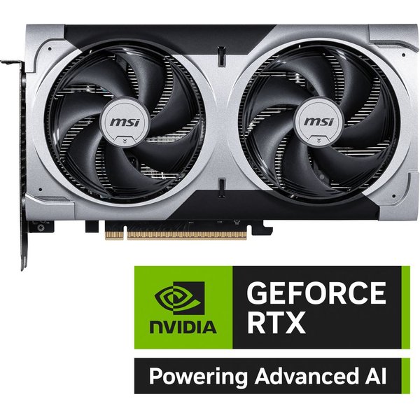 MSI Ventus Geforce RTX 5060 TI 16G 2X OC Plus Nvidia 16 GB GDDR7-image