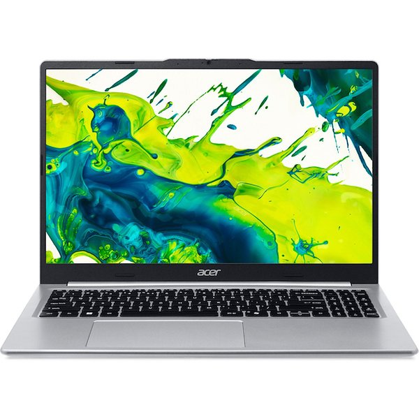 Acer Aspire Lite AL15-48P-R9NV AMD Ryzen™ 7 5825U Computer Portatile 39,6 Cm (15.6") Full HD 8 GB DDR4-SDRAM 512 GB SSD Wi-Fi 6 (802.11Ax) Argento Qwerty Italiano-image