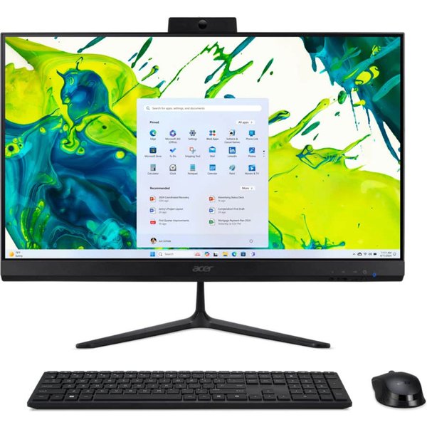 ALL IN ONE Acer Aspire C24A-2G DQ.BPRET.004 24 Ryzen 5 7430U 8GB SSD512GB Tastiera Mouse W11-image