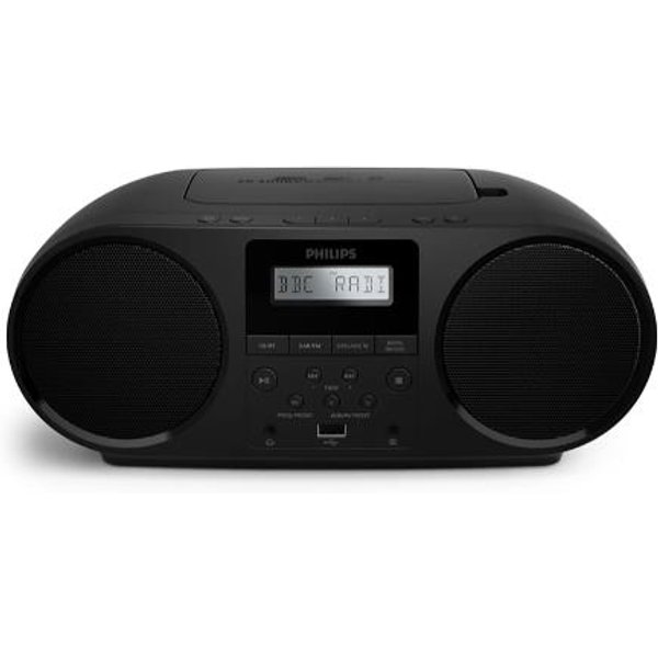 Philips TAZ6000/10 Lettore CD Nero Lettore CD Portatile-image