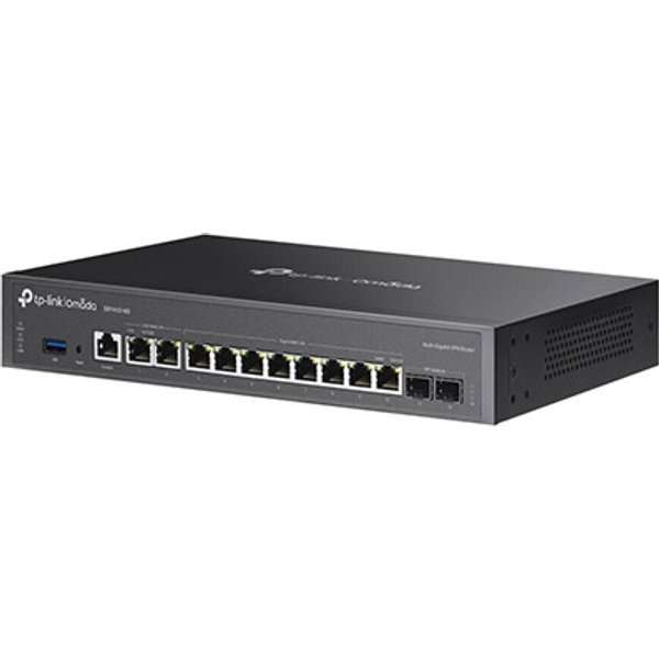 Tp-Link Omada ER7412-M2 Router Cablato 2.5 Gigabit Ethernet, Gigabit Ethernet Nero-image