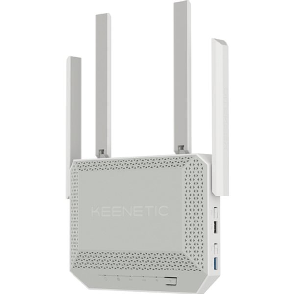 Keenetic Titan (KN-1812) Router Multi-Gigabit Wi-Fi 7 BE7200 Mesh Con Smart Switch Con 1 Porta 10G, 1 Porta 2.5G E 4 Porte 1G, Porte USB 3.2 E 2.0 Multifunzione-image