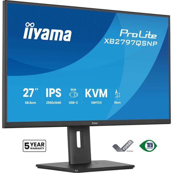 Iiyama Monitor XB2797QSNP-B1 / Prolite XB2797QSNP Nero (27 )-image