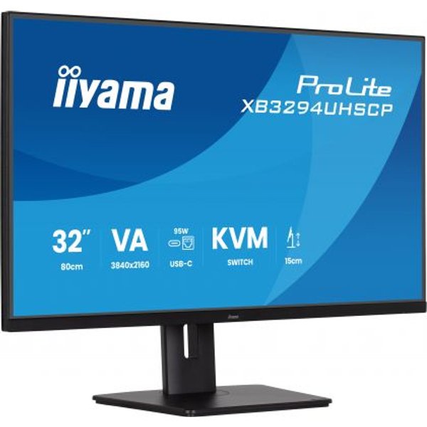 Iiyama Prolite XB3294UHSCP-B1 Monitor PC 80 Cm (31.5") 3840 X 2160 Pixel 4K Ultra HD Nero-image