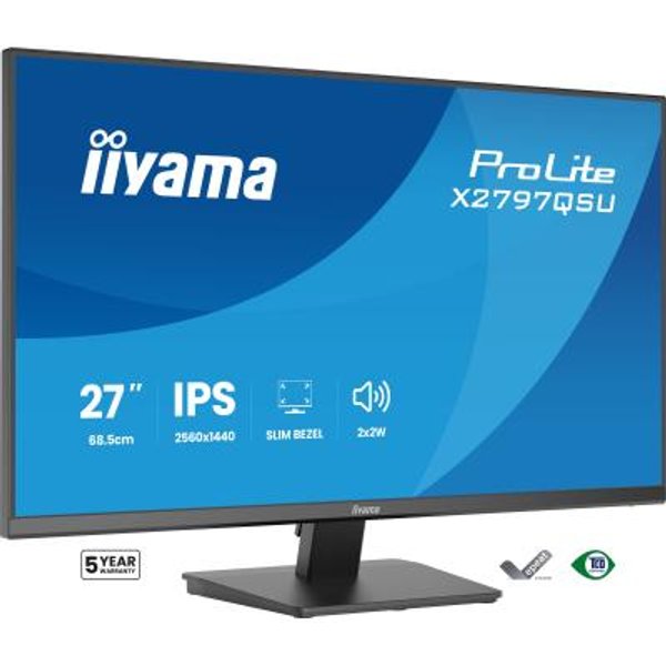 Iiyama Monitor Prolite X2797QSU-B1 X2797QSUB1 (X2797QSU-B1)-image