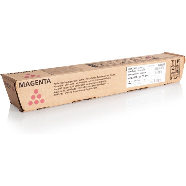 Ricoh 842045 Cartuccia Toner 1 Pz Originale Magenta-image