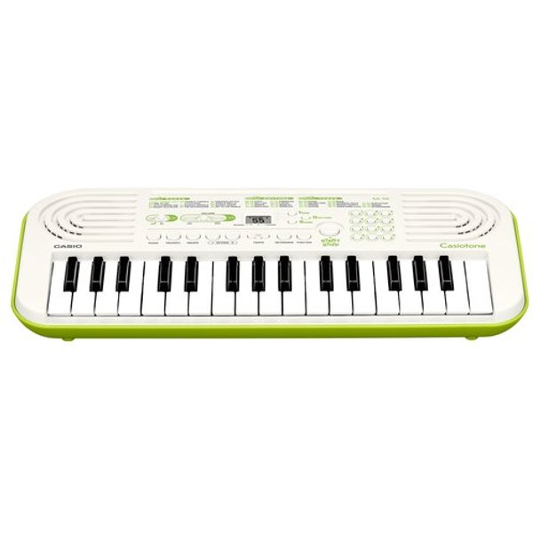 Tastiera Musicale Casio Casiotone SA 50 Bianco E Verde-image