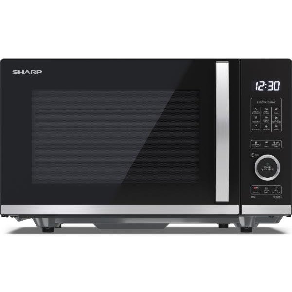 Sharp YC-QG254AE-B Forno A Microonde Nero Microonde Combinato Superficie Piana 25 L 900 W-image