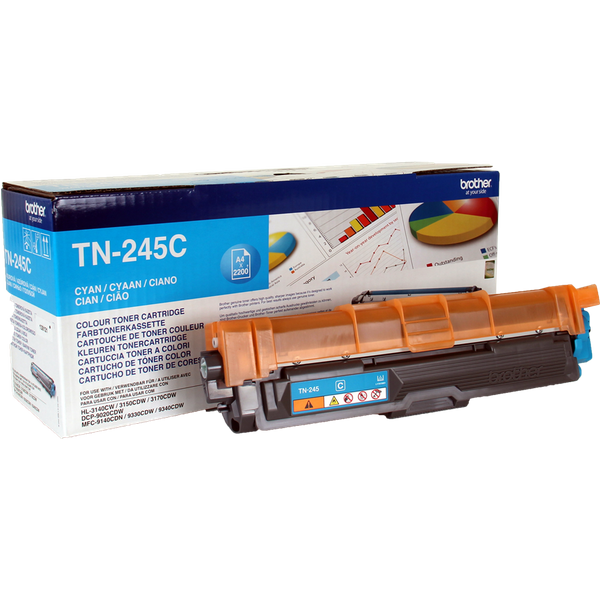 Brother TN-245C Cartuccia Toner 1 Pz Originale Ciano-image