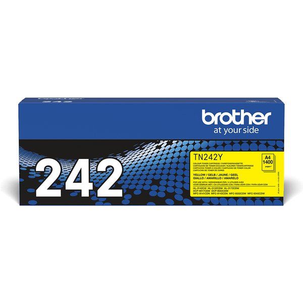 Brother TN-242Y Cartuccia Toner 1 Pz Originale Giallo-image