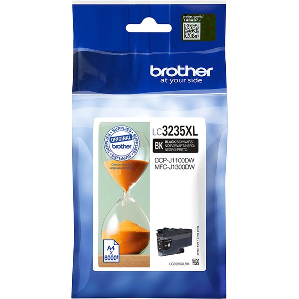 Brother LC3235XLBK Cartuccia D'inchiostro 1 Pz Originale Resa Elevata (Xl) Nero-image