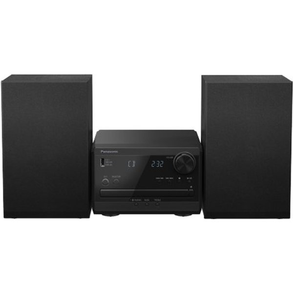Compatto HI FI Panasonic SC PM272EG K Home Entertainment Bluetooth Bla-image
