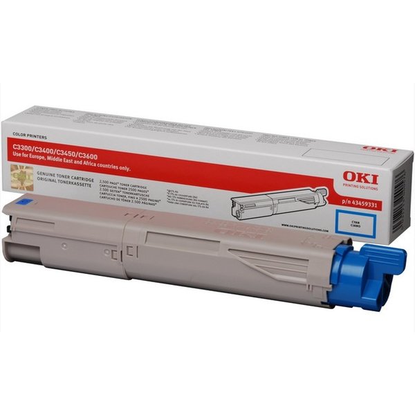 OKI 43459331 Cartuccia Toner Originale Ciano-image