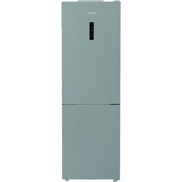 Hotpoint Ariston HPK 26362 XP4E Frigorifero Combinato A Libera Installazione, Dual No Frost, 60Cm, Classe E, Silver, 37 Dba, H186,5 Cm-image