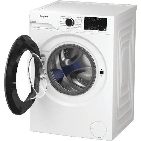 Hotpoint Ariston HB 93 Care It, Capacità 9Kg, Classe A -30%, Motore Inverter, 1400 Giri, Display Digitale Xl, Vapore-image