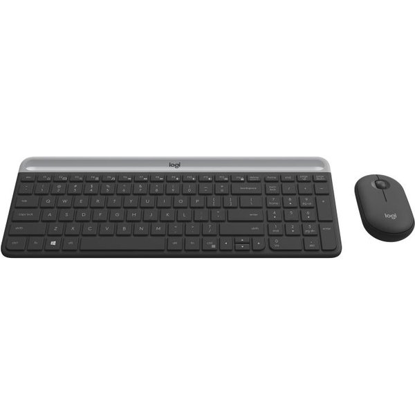 Logitech Wireless Combo MK470 Slim De-Layout Delayout (920-009188)-image