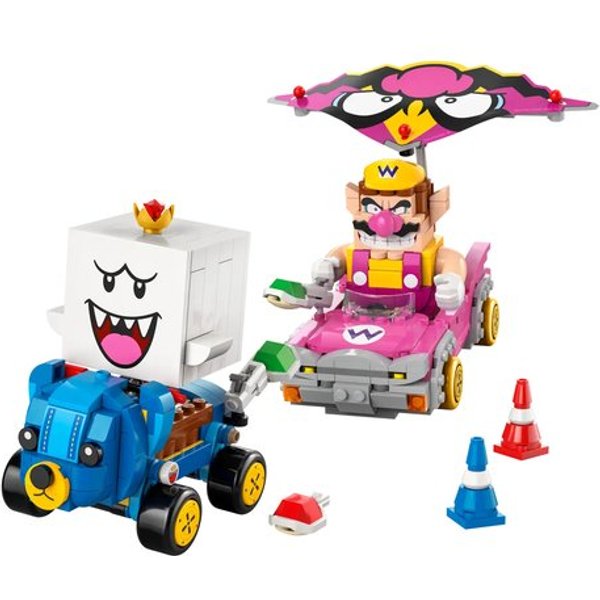 Costruzioni Lego 72038 Super Mario Kart Wario E Re Boo-image