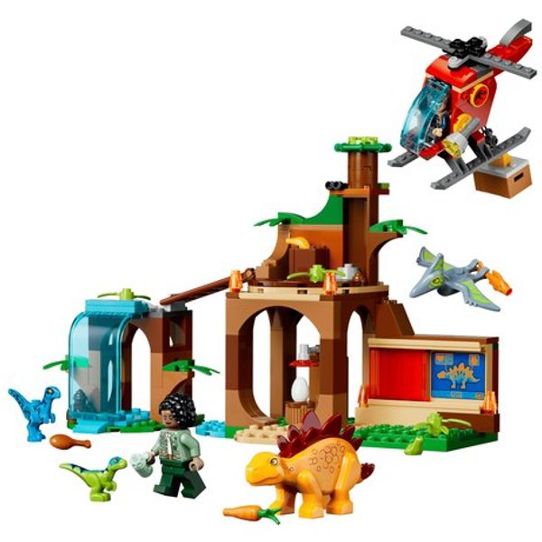 Set Costruzioni Lego 77981 Jurassic World Salvataggio Di Velociraptor,-image