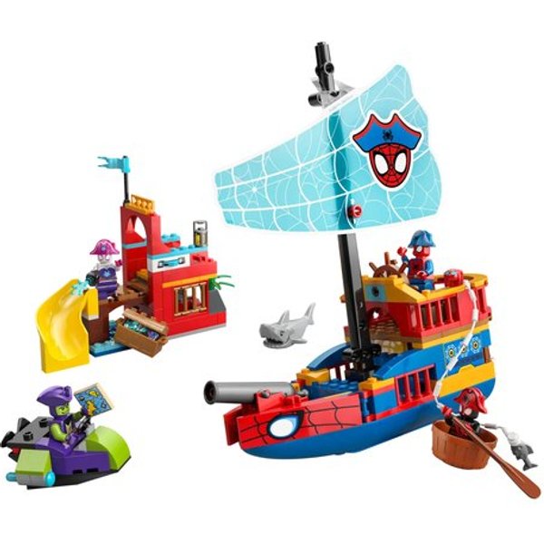 Costruzioni Lego 11208 Spidey & Amazing Friends Nave Pirata Del Team S-image