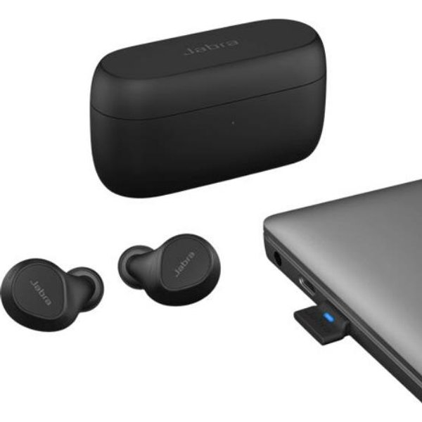 Jabra Evolve2 Buds Auricolare True Wireless Stereo (Tws) In-Ear Ufficio USB Type-C / USB Type-A Bluetooth Nero-image
