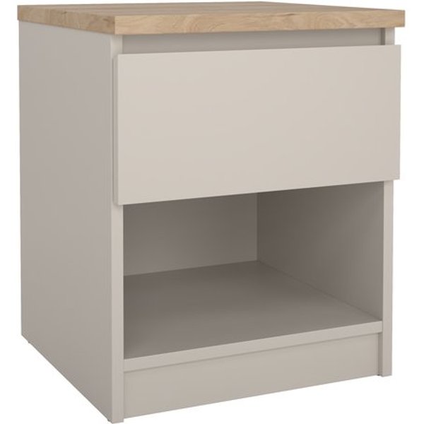 Comodino Tvilum 76238NKHL Naia Cashmere E Jackson Hickory-image