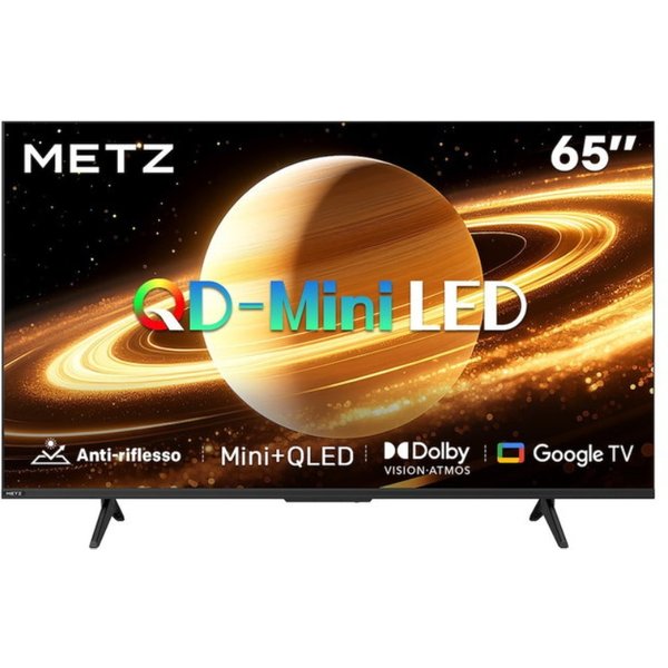 Metz 65MNH7000Z Tv 65 Miniled Ultra HD 4 K Google TV DVBT2/S2 Nero-image
