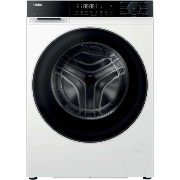 Haier X Series 5, Lavatrice Carica Frontale 8 Kg, 30% Più Efficente Della Classe A, 1400 Giri, Bianco, AI Powerdrive, Vapore, Wi-Fi, Smart Ai, Super Fast 15', HW80-BP14357U-IT-image