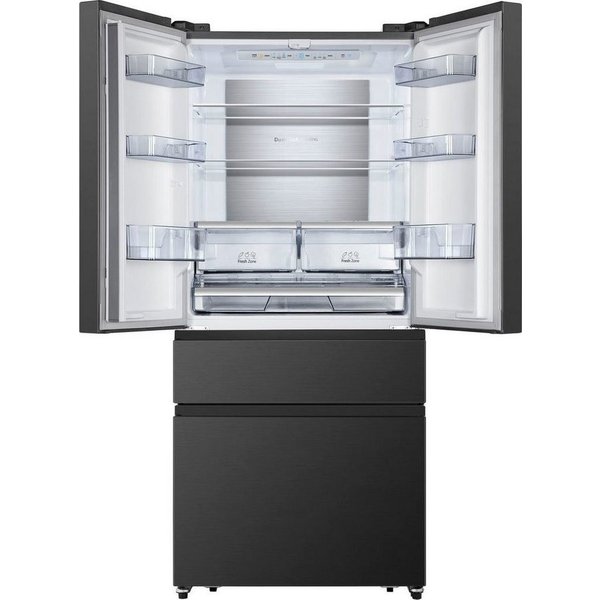 Hisense RF540N4SBF2 Frigorifero Side-By-Side Libera Installazione 480 L Nero-image