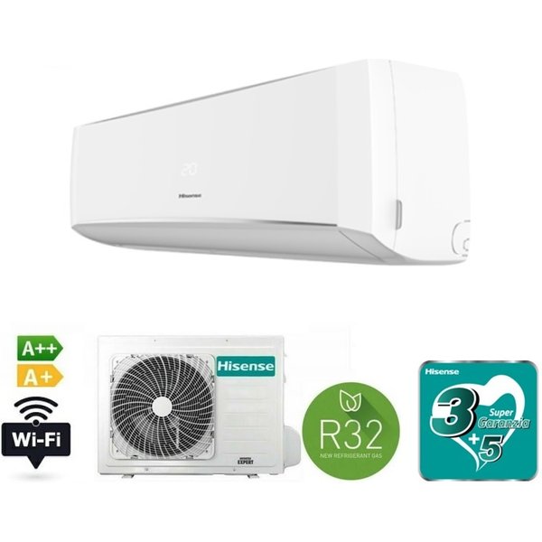 Hisense CBYR0906G/CBYR0906W Condizionatore Fisso Climatizzatore Split System Bianco-image