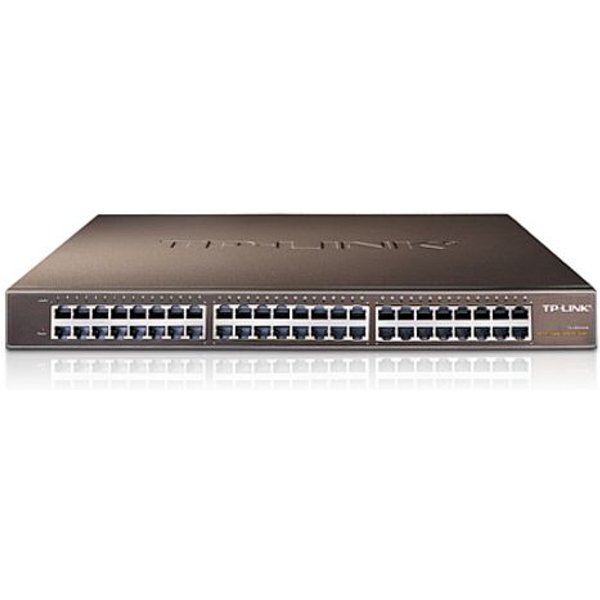 TP-Link TL-SG1048 Non Gestito Gigabit Ethernet (10/100/1000) 1U Nero-image