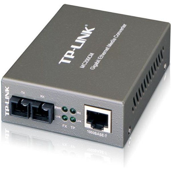 TP-Link MC200CM V3 Convertitore Multimediale Di Rete Interno 1000 Mbit/S 850 Nm Modalità Multipla Nero-image