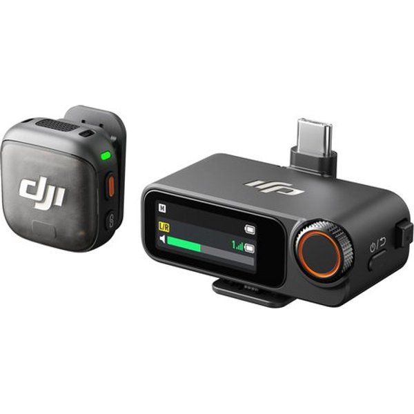 Microfono DJI DJMC31 Mic 3 (1 TX + 1 Rx) Black-image