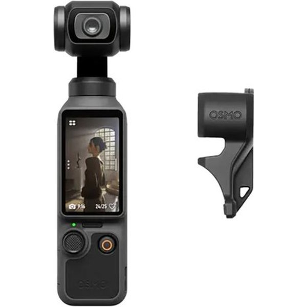 Action Cam DJI DJOP4S Osmo Pocket 4 Standard Combo Black-image