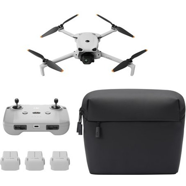 Drone DJI DJLT02 Serie Lito 1 Fly More Combo RC N3 Grey-image
