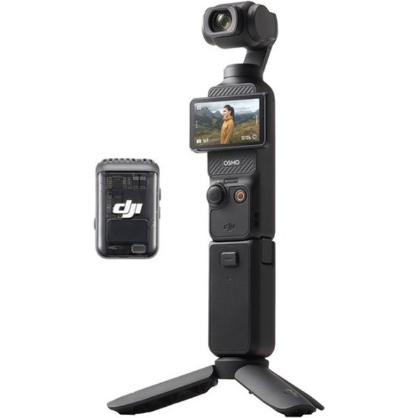 Action Cam DJI DJOP3C Osmo Pocket 3 Creator Combo Black-image