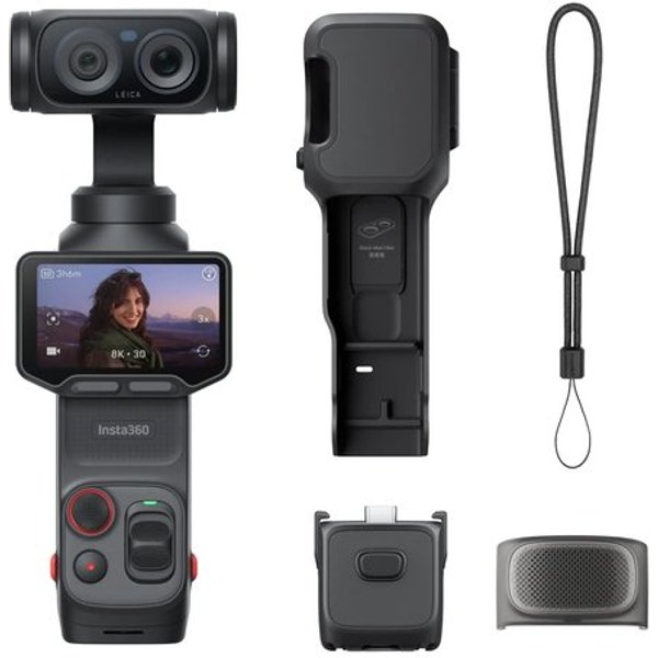 Action Cam Insta360 935533 Luna Ultra Pack Standard Black-image