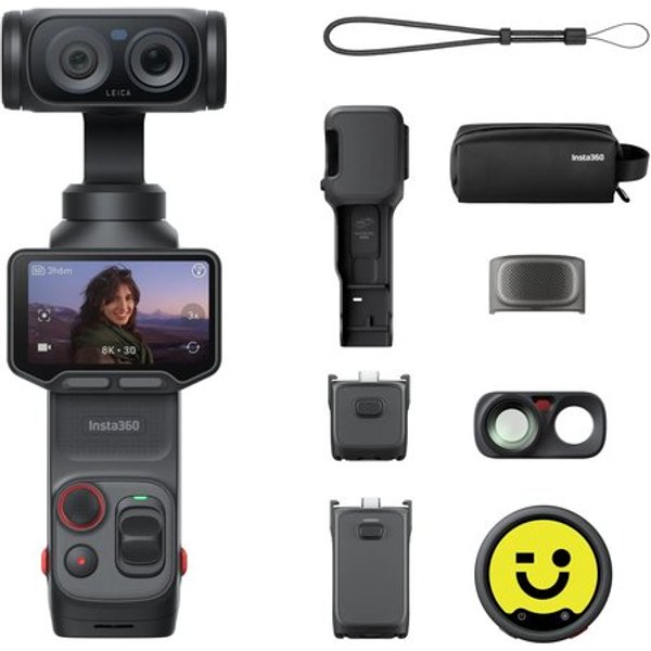 Action Cam Insta360 935535 Luna Ultra Pack Content Creator Black-image