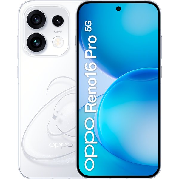 Oppo Reno 16 PRO 5G POP White 6.32 12GB/512GB-image