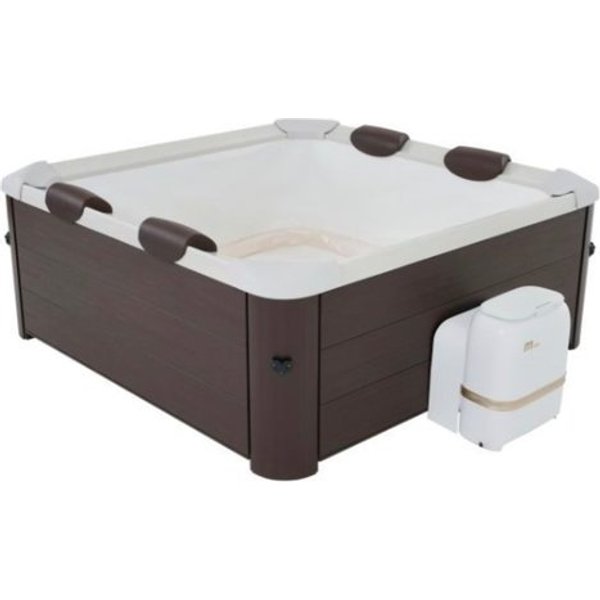 Piscina Idromassaggio Mspa F TR062W Tribeca Rigida Noce Scuro-image